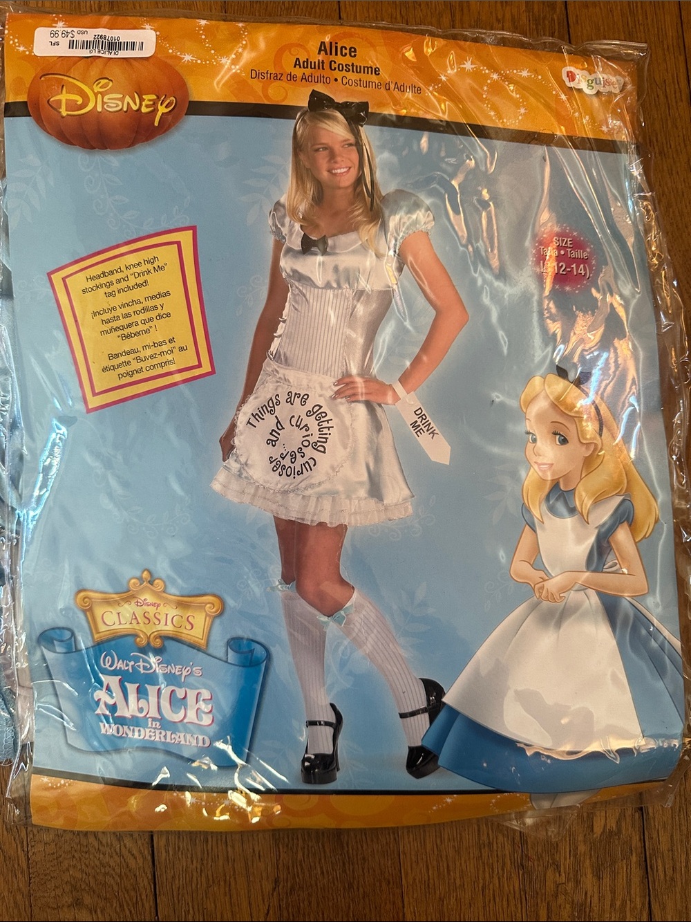 Disney Classics Alice in Wonderland Women’s Costume